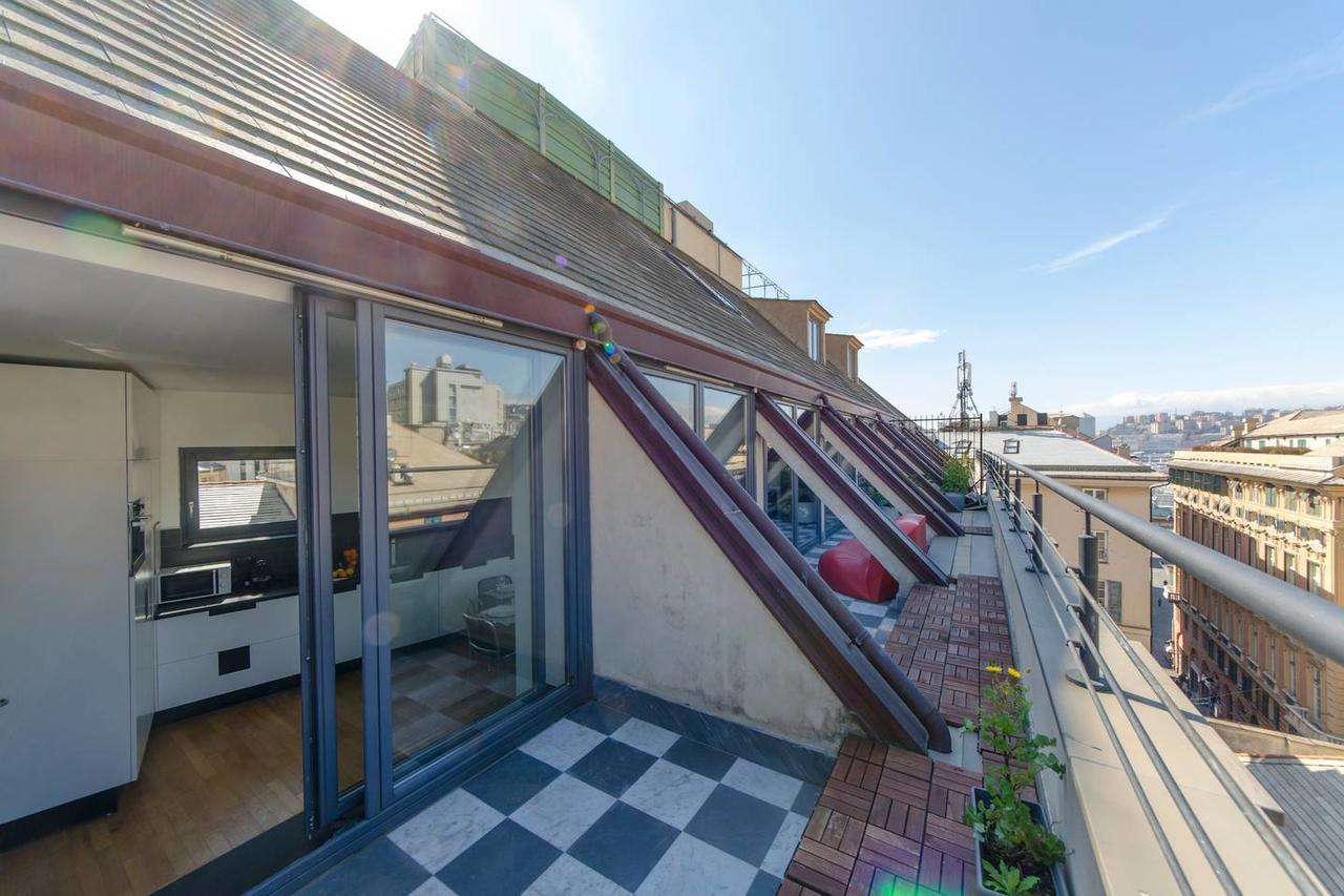 Altido Modern Flat Next To Acquario Apartment Genoa Bagian luar foto